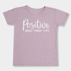 Girls' T-Shirt , Lilac, small