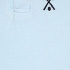 Boys Solid T-Shirt, Light Blue, small image number null