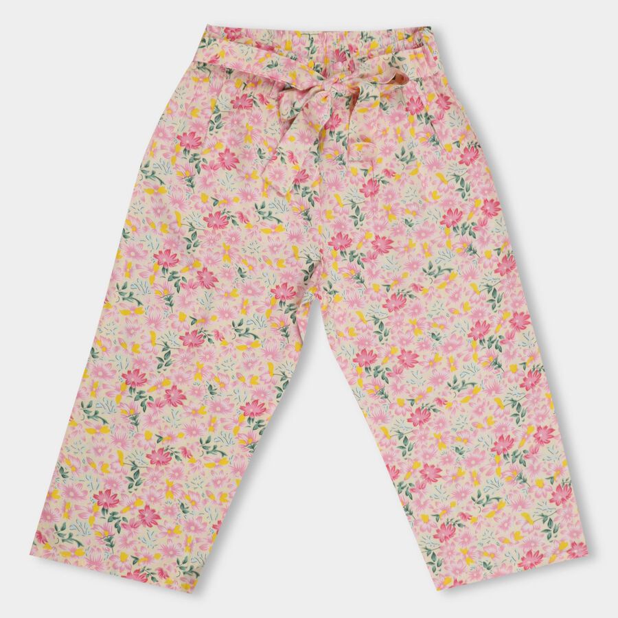 Girls' Capris , Light Pink, large image number null