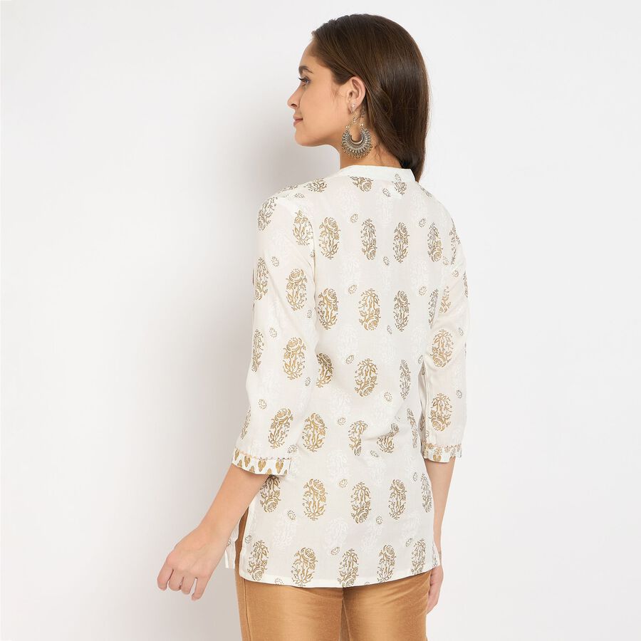 Ladies' Kurti, सफ़ेद, large image number null