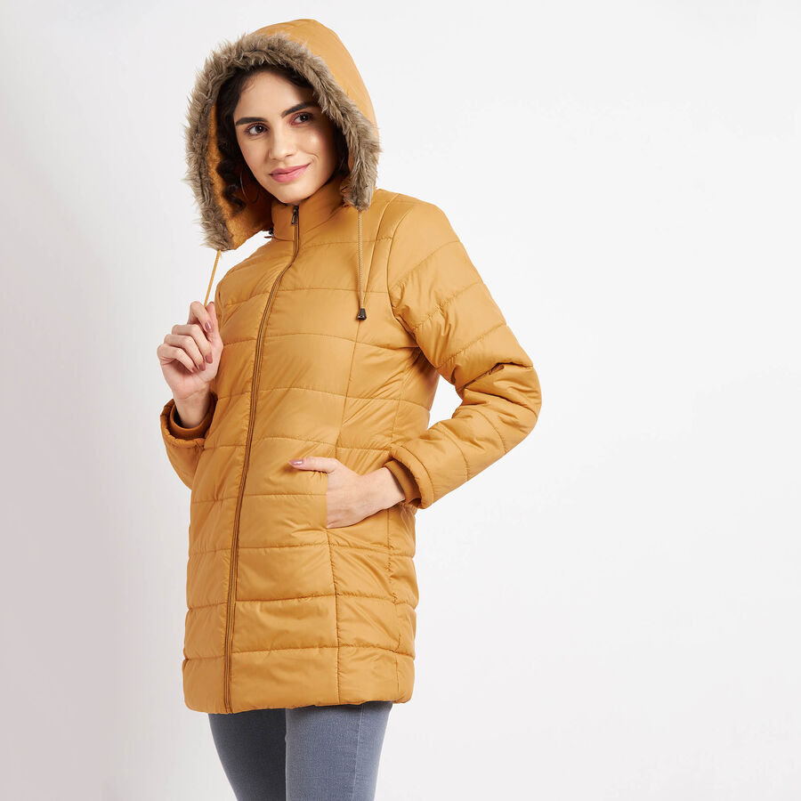Solid Jacket, Mustard, large image number null