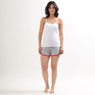 Ladies' Shorts , Melange Light Grey, small