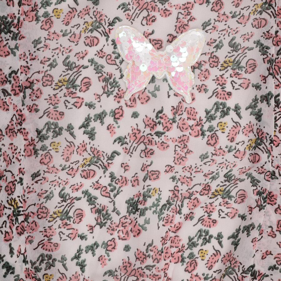 Girls' T-Shirt , हल्का गुलाबी, large image number null