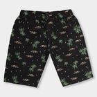Boys' 100% Cotton Bermudas, काला, small image number null