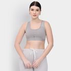 Ladies' Sports Bra, Light Grey, small