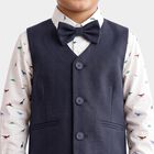 Boys White Cotton Shirt, White, small