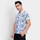 Men's 100% Cotton Collared Half Sleeves T-Shirt, गहरा नीला, small