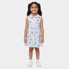 Girls' Frock, Light Blue, small