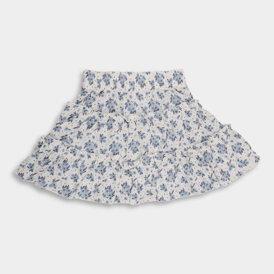 Girls' Skirt , Light Blue, large image number null