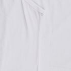 Girls Bright White Cotton Square Neck Casual Vest, सफ़ेद, small image number null