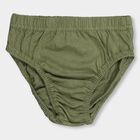 Boys' 100% Cotton V-Cut Briefs, White, small image number null