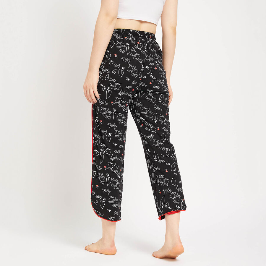 All Over Print Pyjama, Black, large image number null
