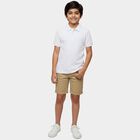 Boys' Half Sleeves T-Shirt, सफ़ेद, small
