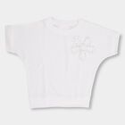 Girls' T-Shirt, सफ़ेद, small