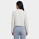 Women's White Classic Shirt, सफ़ेद, small