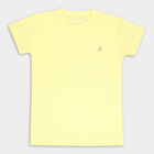 Boys' T-Shirt, Yellow, small