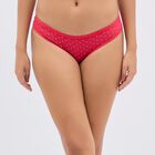 Ladies' 100% Cotton Panty , Red, small image number null