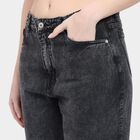 Ladies' 100% Cotton Jeans , Black, small image number null