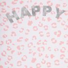 Girls' 100% Cotton Short Set, Pink, small image number null