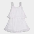 Girls' Frock , ऑफ व्हाइट, small