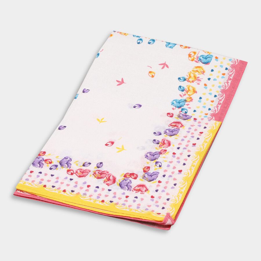 Girls' Hanky , सफ़ेद, large image number null