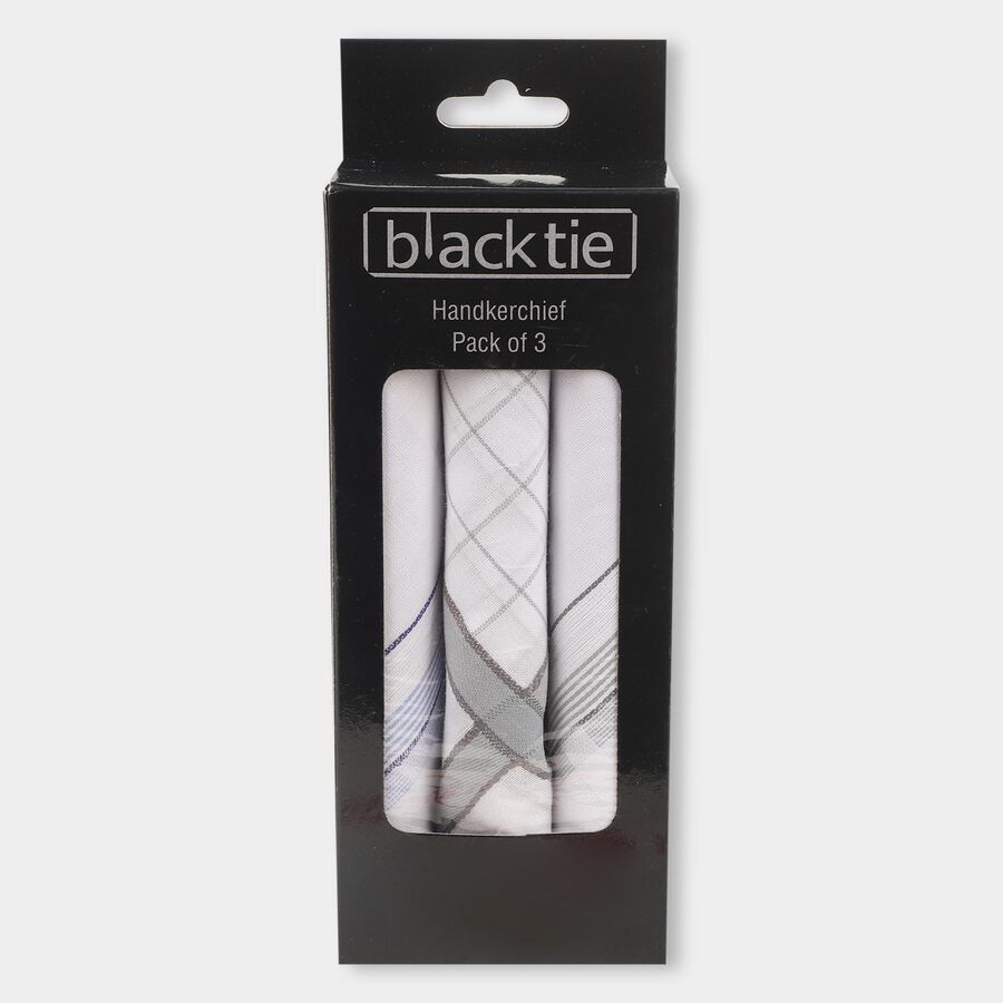 Men's Hanky, White, large image number null