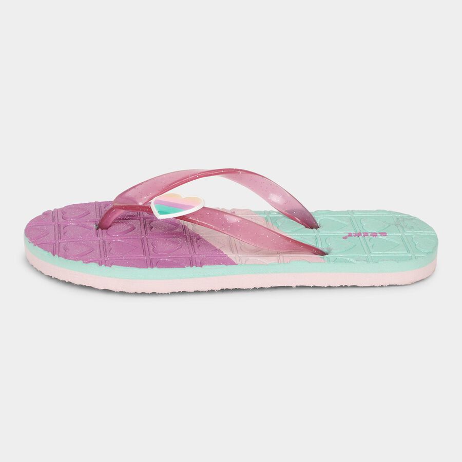 Girls' Slipper, Pink, large image number null