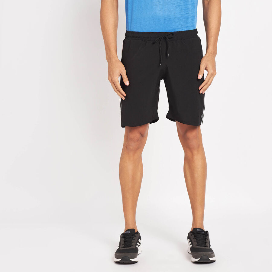 Cut & Sew Bermuda, Black, large image number null