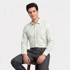 Men Mint Green Regular Fit Formal Shirt, Light Green, small