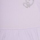 Girls Cotton Frock, Lilac, small image number null