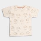 Infants' 100% Cotton T-Shirt, ऑफ व्हाइट, small image number null