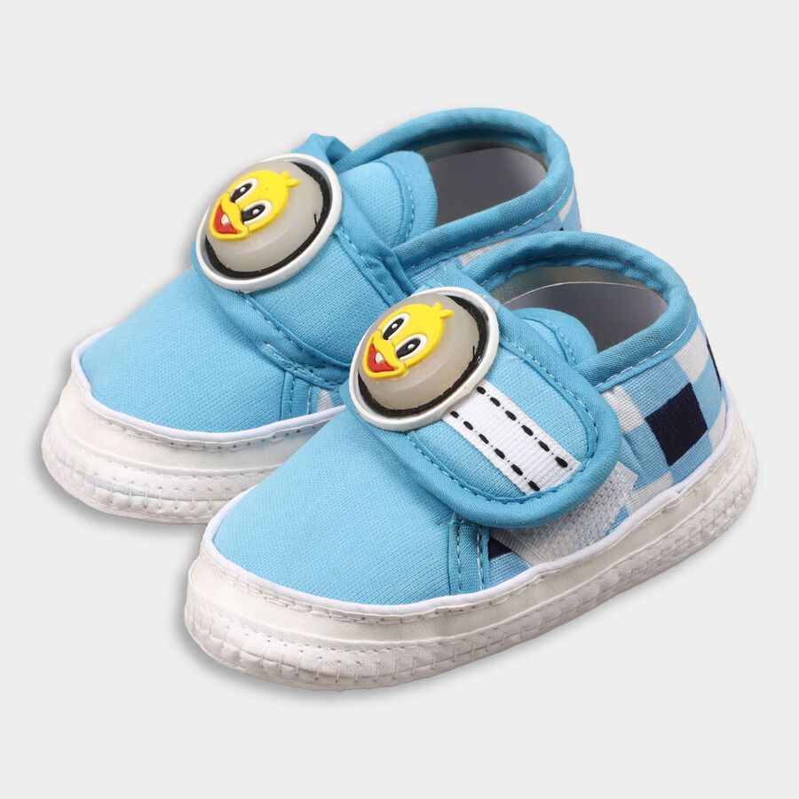Infant's Bootie, Light Blue, large image number null