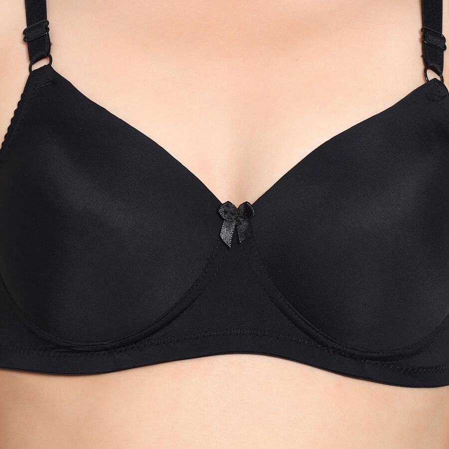 Ladies' Bra, Black, large image number null