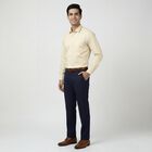 Men's Beige Classic Formal Shirt, Beige, small