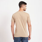 Round Neck T-Shirt, Beige, small image number null