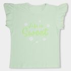 Girls' 100% Cotton T-Shirt , Light Green, small image number null