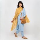 Women's Khaki Solid Dupatta, खाकी, small