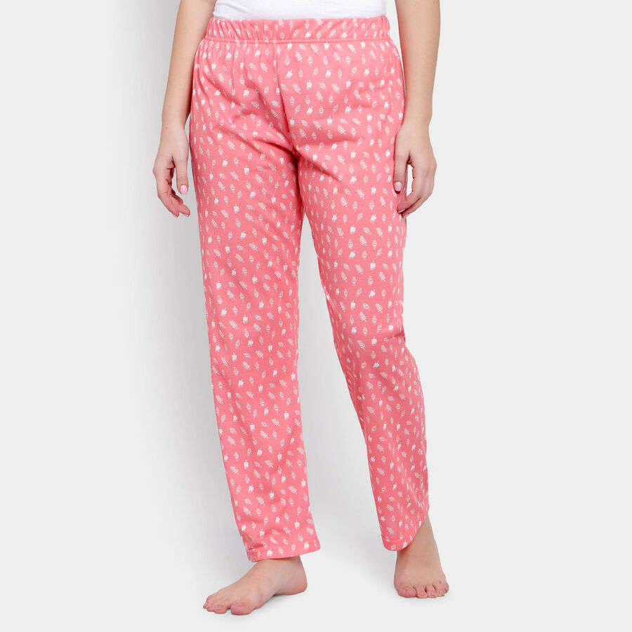 All Over Print Full Length Pyjama, मूँगा (कोरल), large image number null