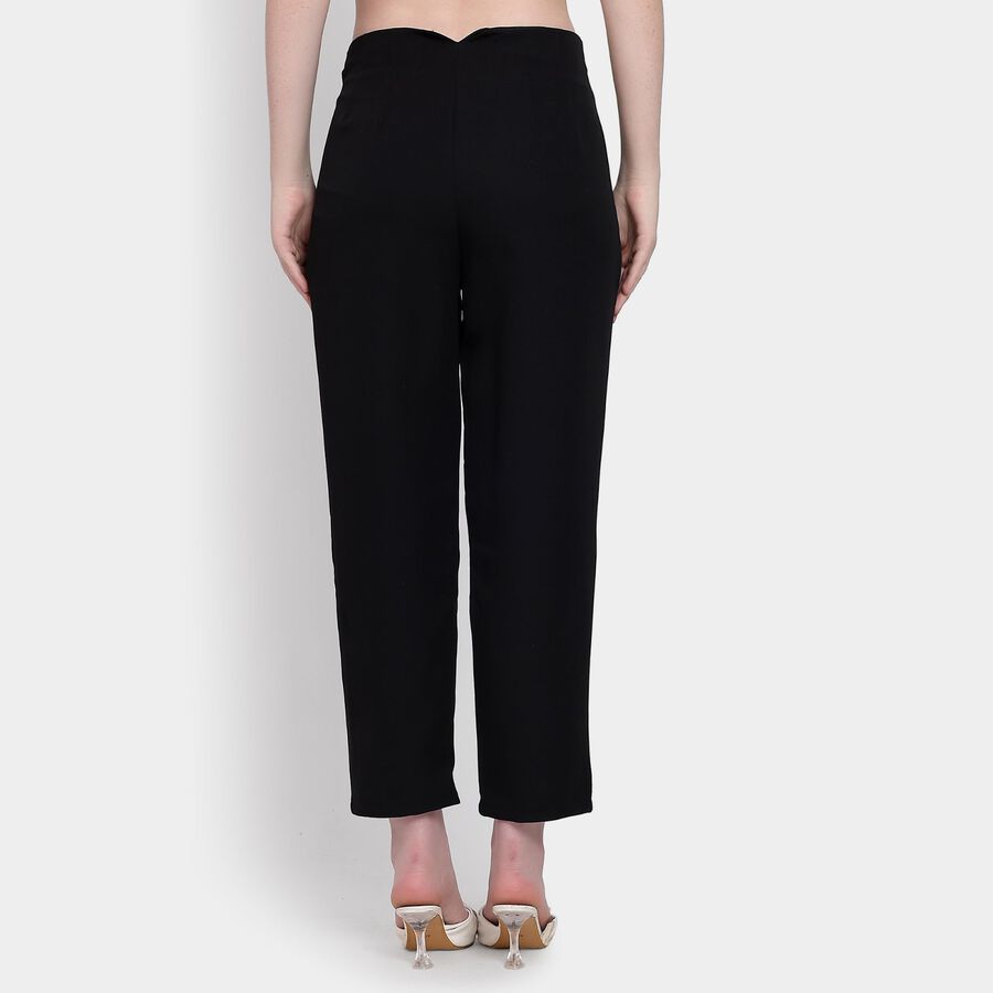 Ladies' Trousers, काला, large image number null