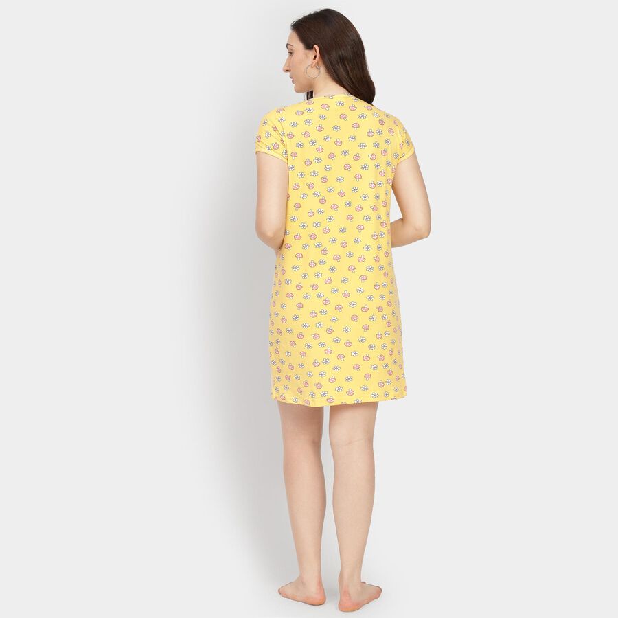 Ladies' Nighty, पीला, large image number null