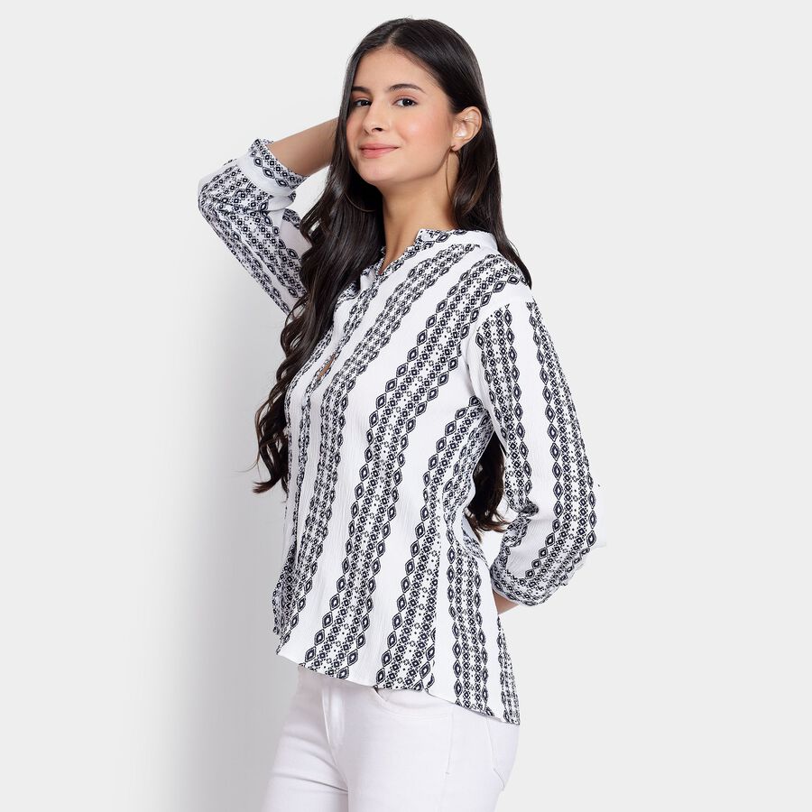 Ladies' Shirt, ऑफ व्हाइट, large image number null
