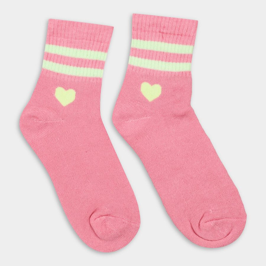 Ladies' Socks, Pink, large image number null