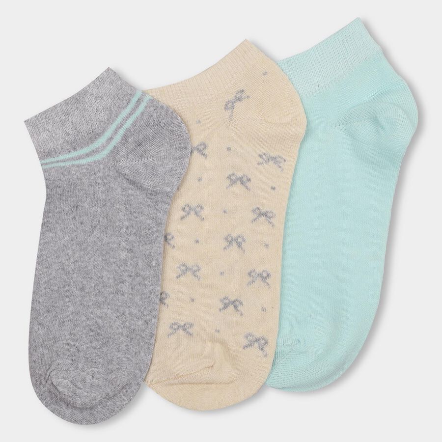Ladies' Socks (Pack of 3), चुनिंदा, large image number null