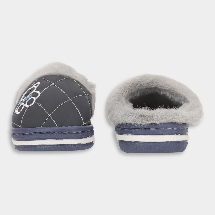 Kids' Winter Slipper, Navy Blue, large image number null