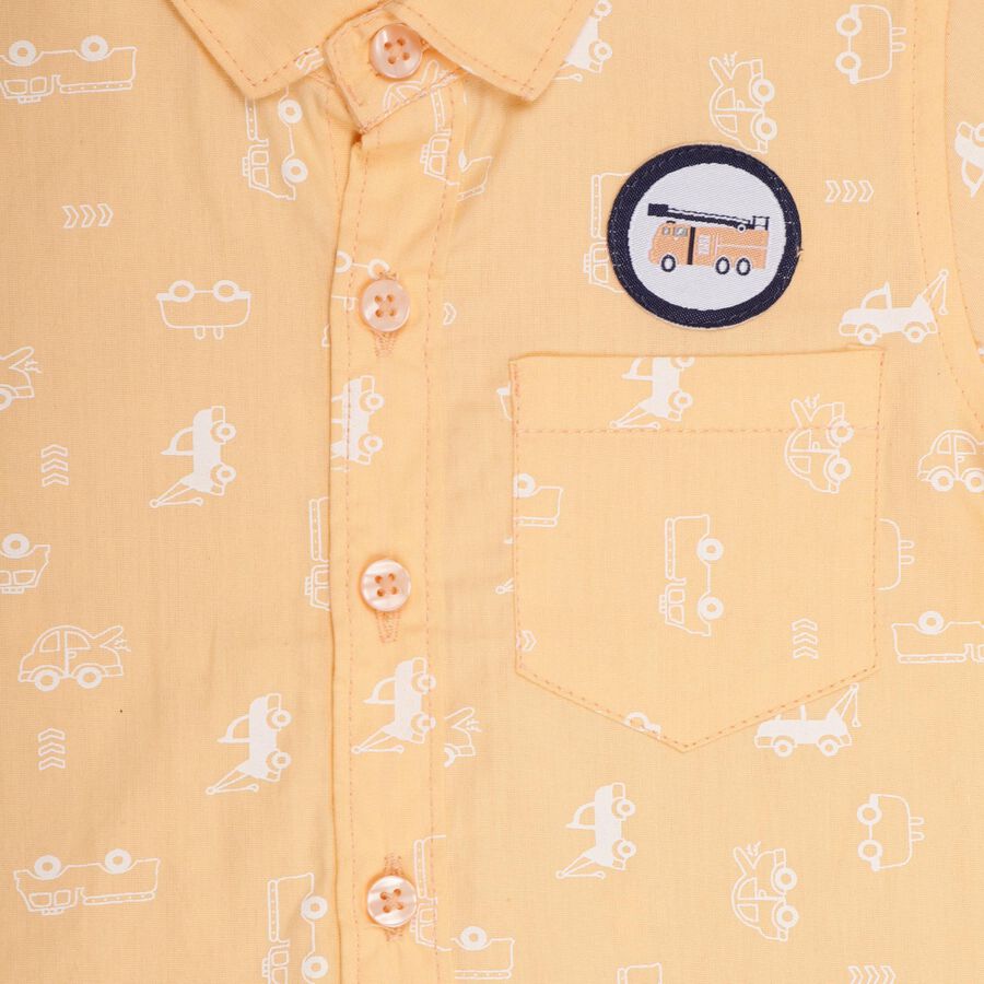Infants' 100% Cotton Shirt , नारंगी, large image number null