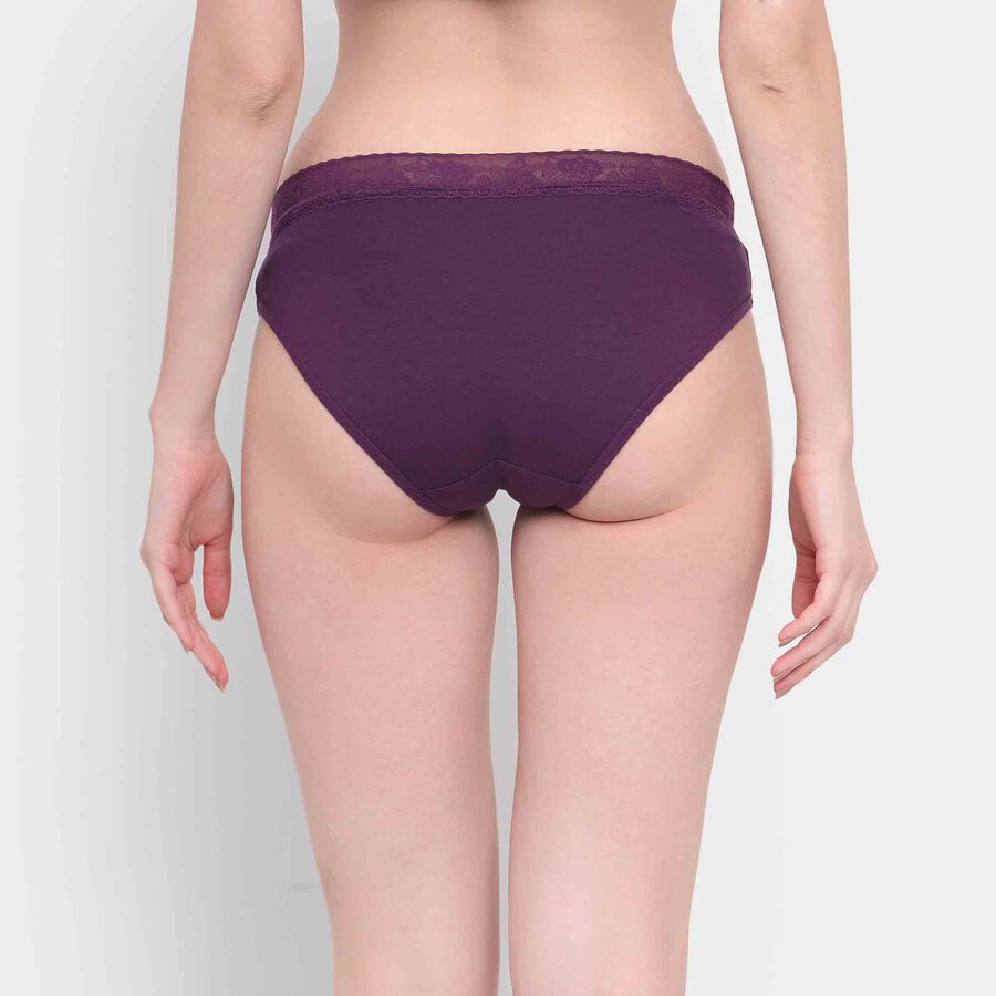 Solid Panty, Purple, large image number null