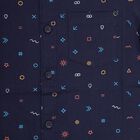 Boys' 100% Cotton Casual Shirt , नेवी ब्लू, small image number null