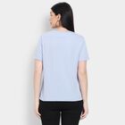Ladies' Round Neck T-Shirt , Light Blue, small image number null