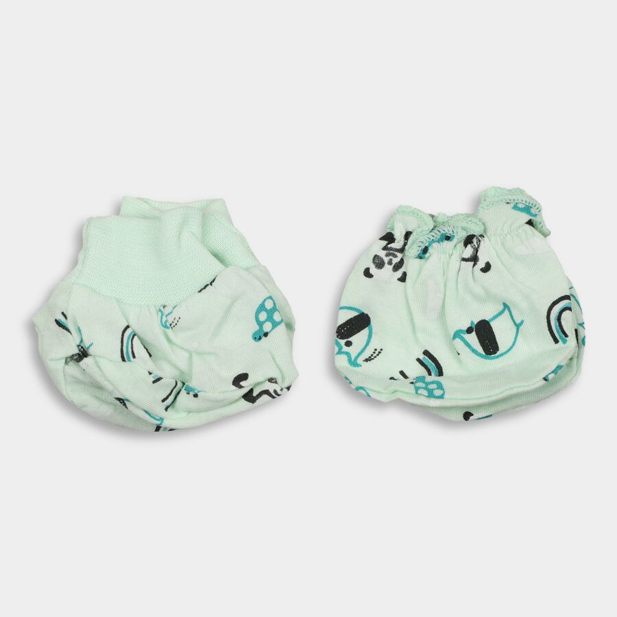 Infants' 100% Cotton Gift Set, Light Green, large image number null