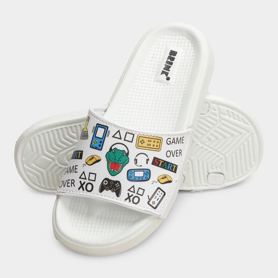 Kids' Slippers, सफ़ेद, large image number null